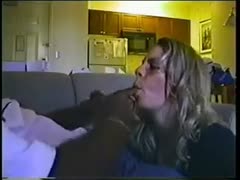 Amateur blond hooker lastly getting cream in her face hole